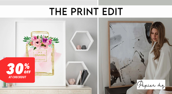 Shop the Papier HQ - The Print Edit - 30% off at Checkout sale