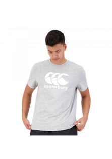 Canterbury - Mens Ccc Anchor T-Shirt - Classic Marle/White