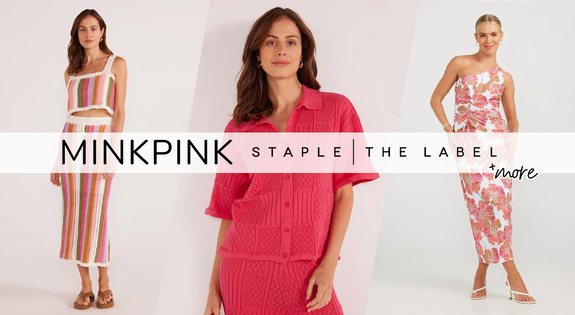 Shop the NEW Minkpink & Staple the Label Summer Deals sale