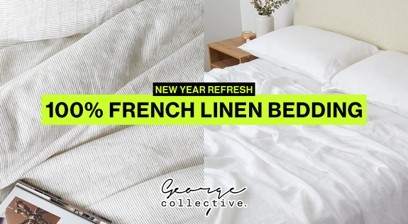 Shop the 100% French Linen Bedding sale