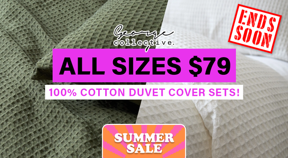 Shop the Extended! ALL SIZES $79! 100% Cotton Duvet Cover Sets! sale