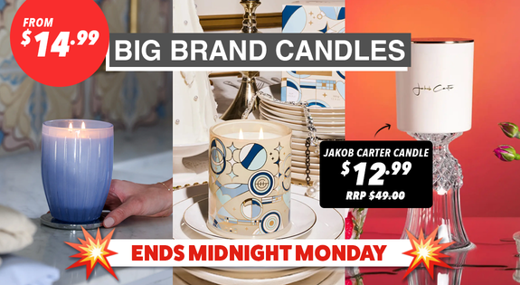 Shop the Big Brand Candles Price drop - From $14.99 - Ends Monday! sale
