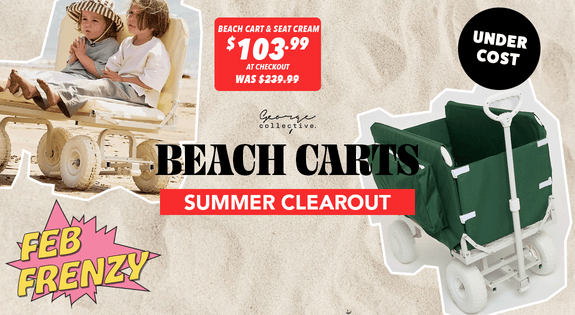 Shop the Beach Carts - Summer Clearout - Under Cost sale