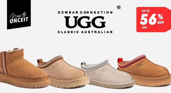 Shop the New to Onceit - OZWEAR UGGS - Up to 57% OFF RRP sale